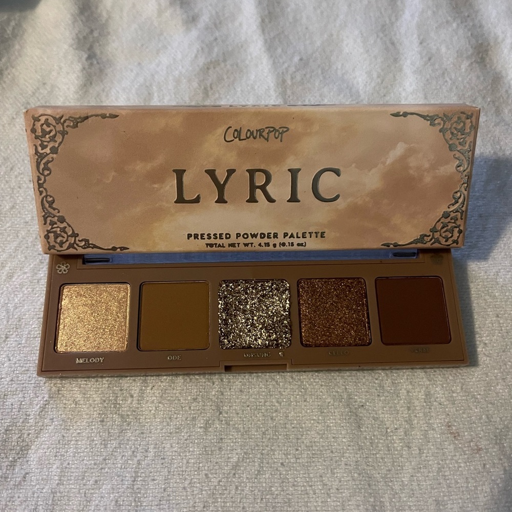 Colourpop: Lyric Quint Eyeshadow Palette
